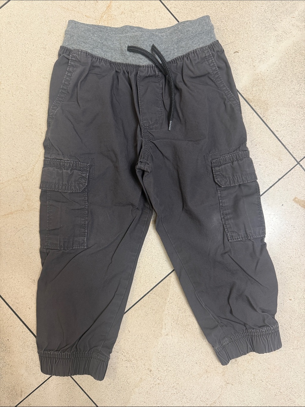 OshKosh B'gosh Kids Cargo Joggers - Charcoal